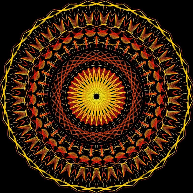Mandala Tapestry